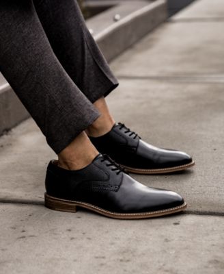 Men's Clayton Plain Toe Brogue Derby Shoe