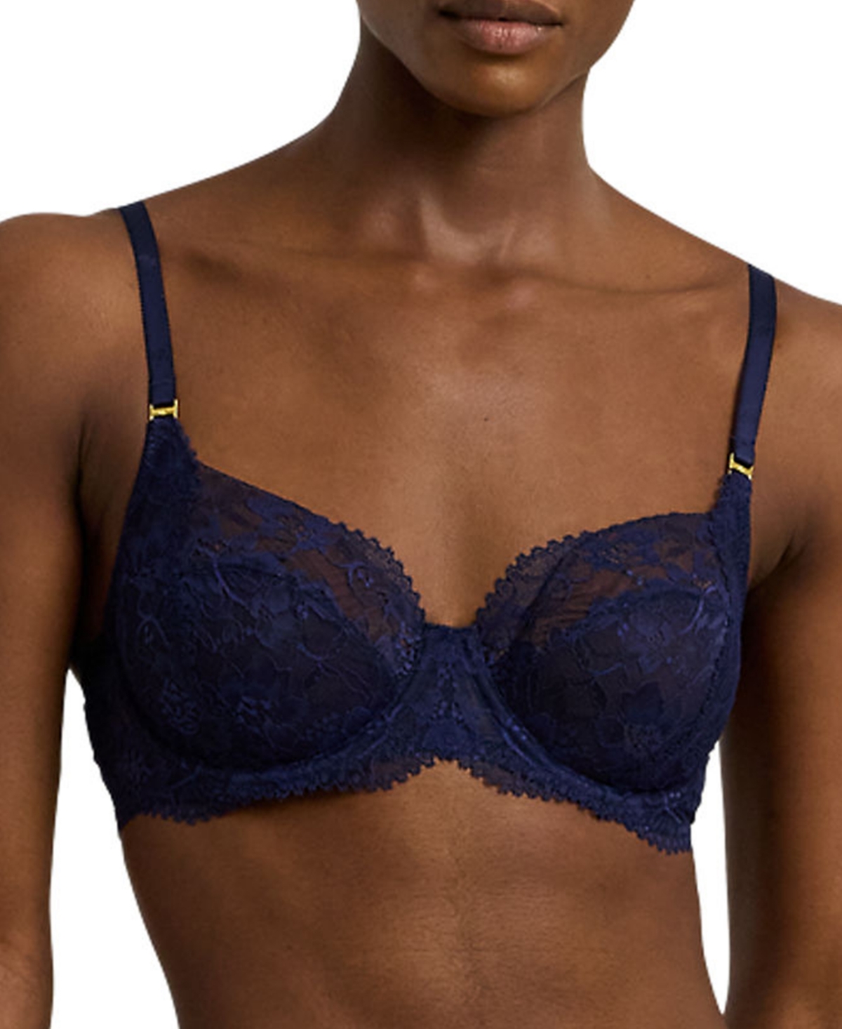 RALPH LAUREN WOMEN'S UNLINED LACE FULL COVERAGE BRA 4L0026 