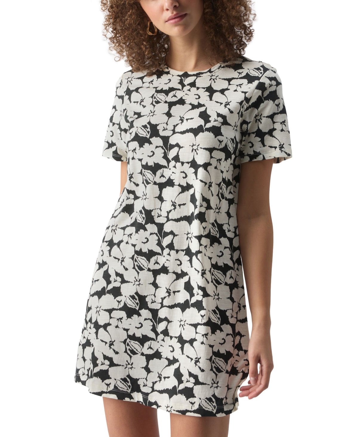 Shop Sanctuary The Only One T-shirt Dress In Echo Blooms