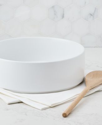 Aaden Matte Stackable Serve Bowl, Exclusively at Macy's