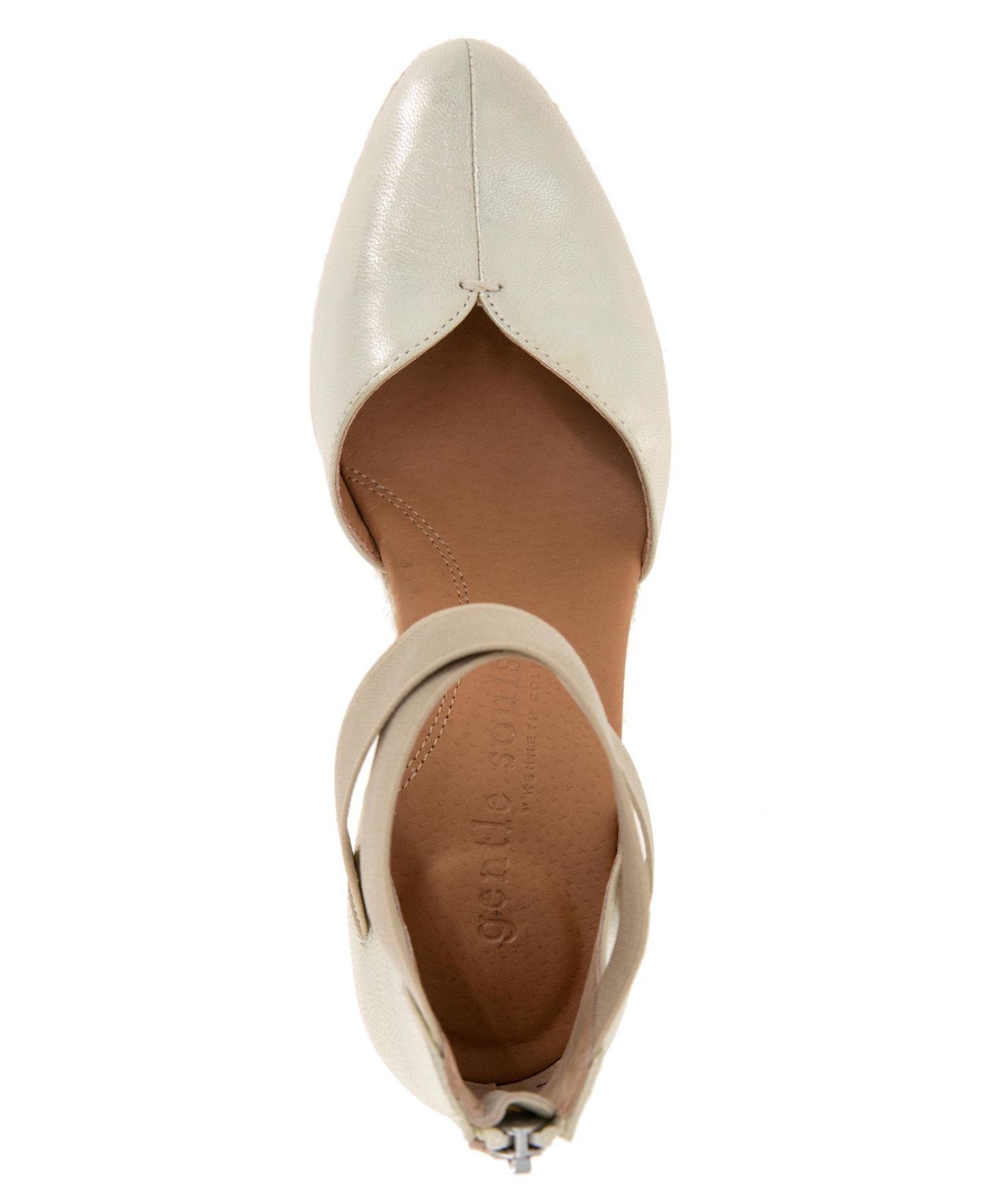 Женские туфли Gentle Souls Orya Zipper Pumps, цвет: Ледяной — фото 4