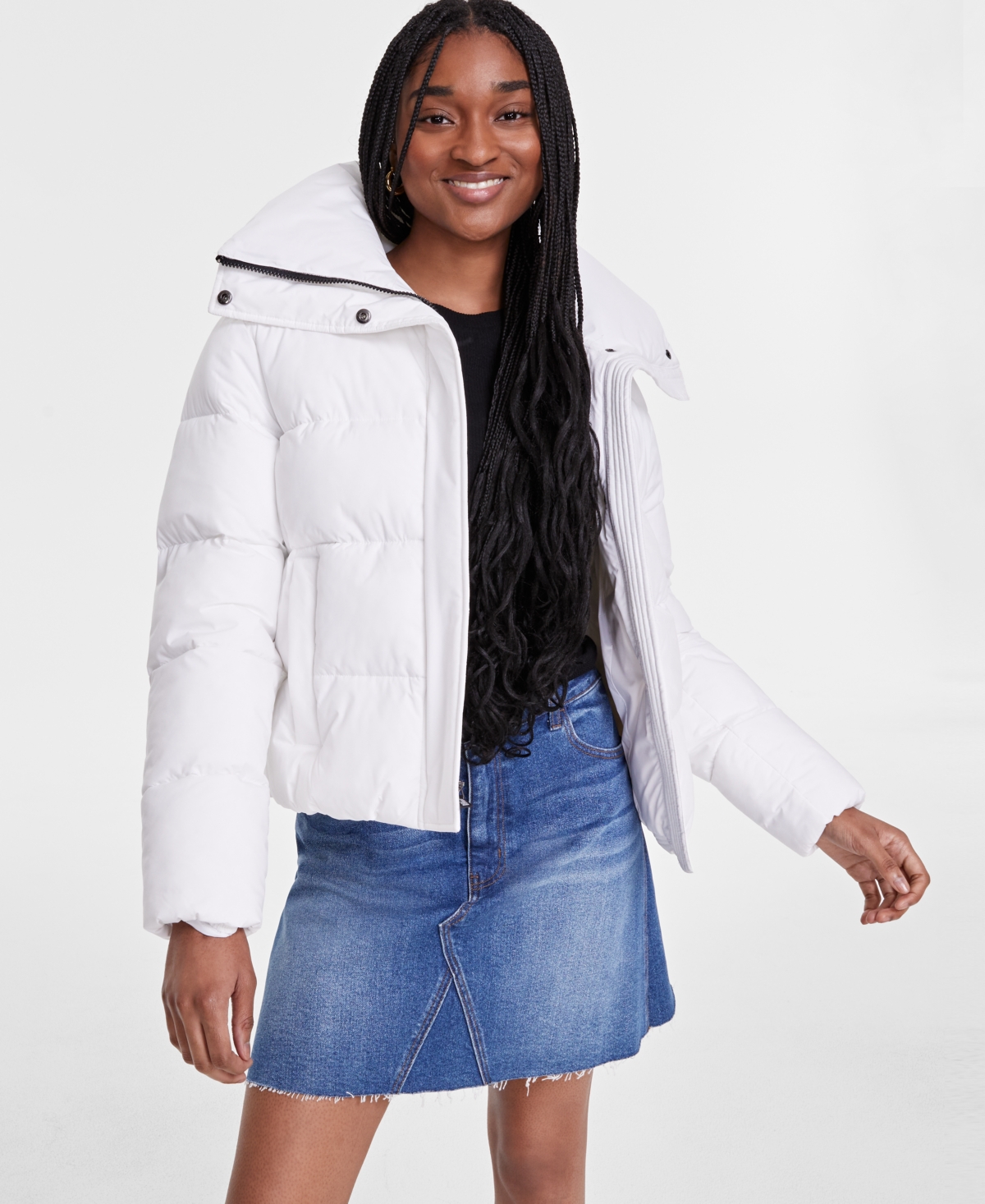 Bcbgmaxazria puffer jacket store