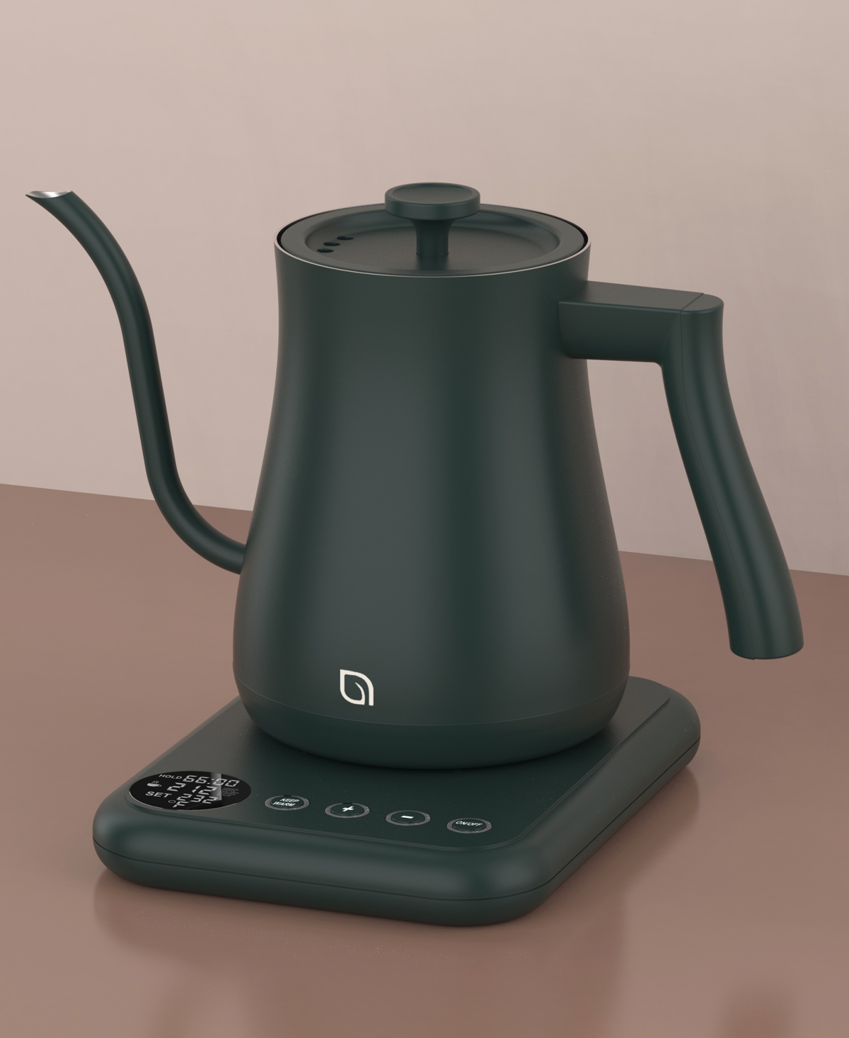 Willow Kitchen Willow Digital Gooseneck Kettle In Green
