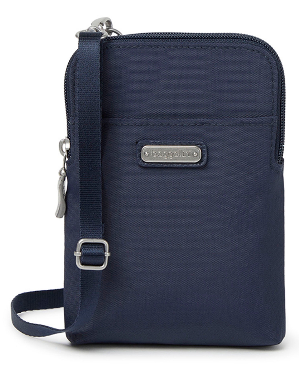 Shop Baggallini Take Two Bryant Rfid Protection Crossbody Bag In Midnight Blossom