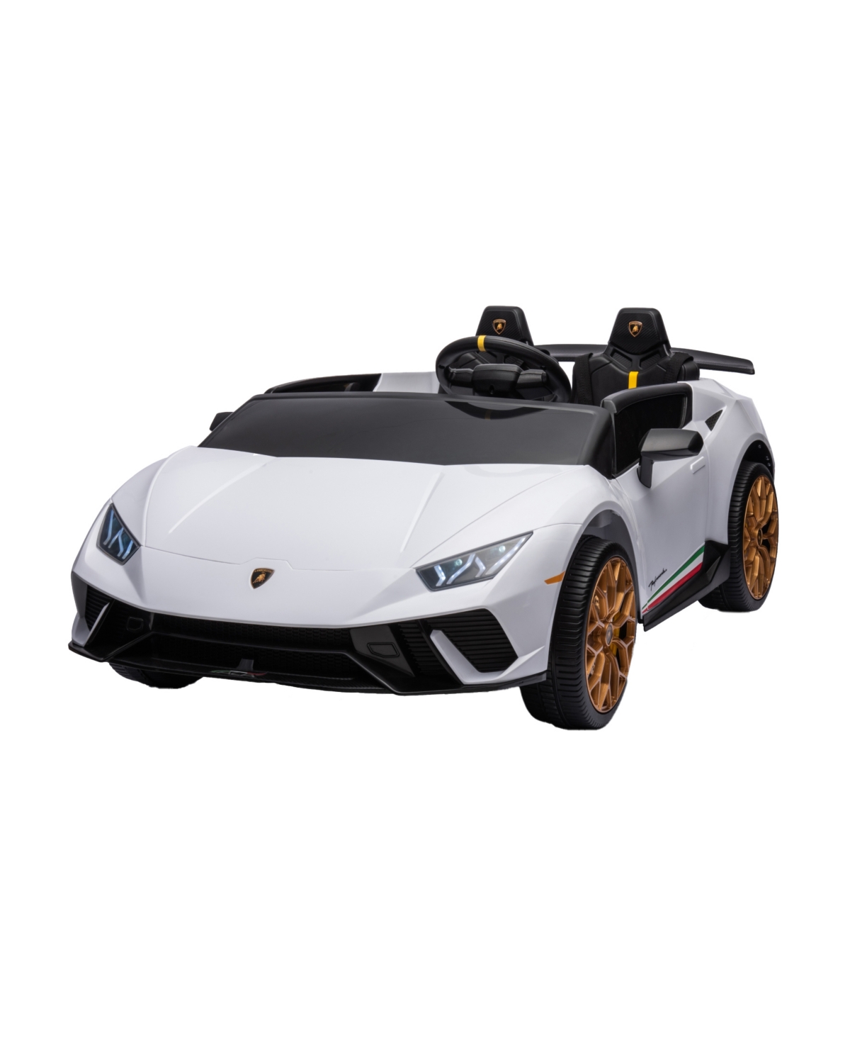 Freddo Lamborghini Huracan 24v 2-seater Ride-on In White
