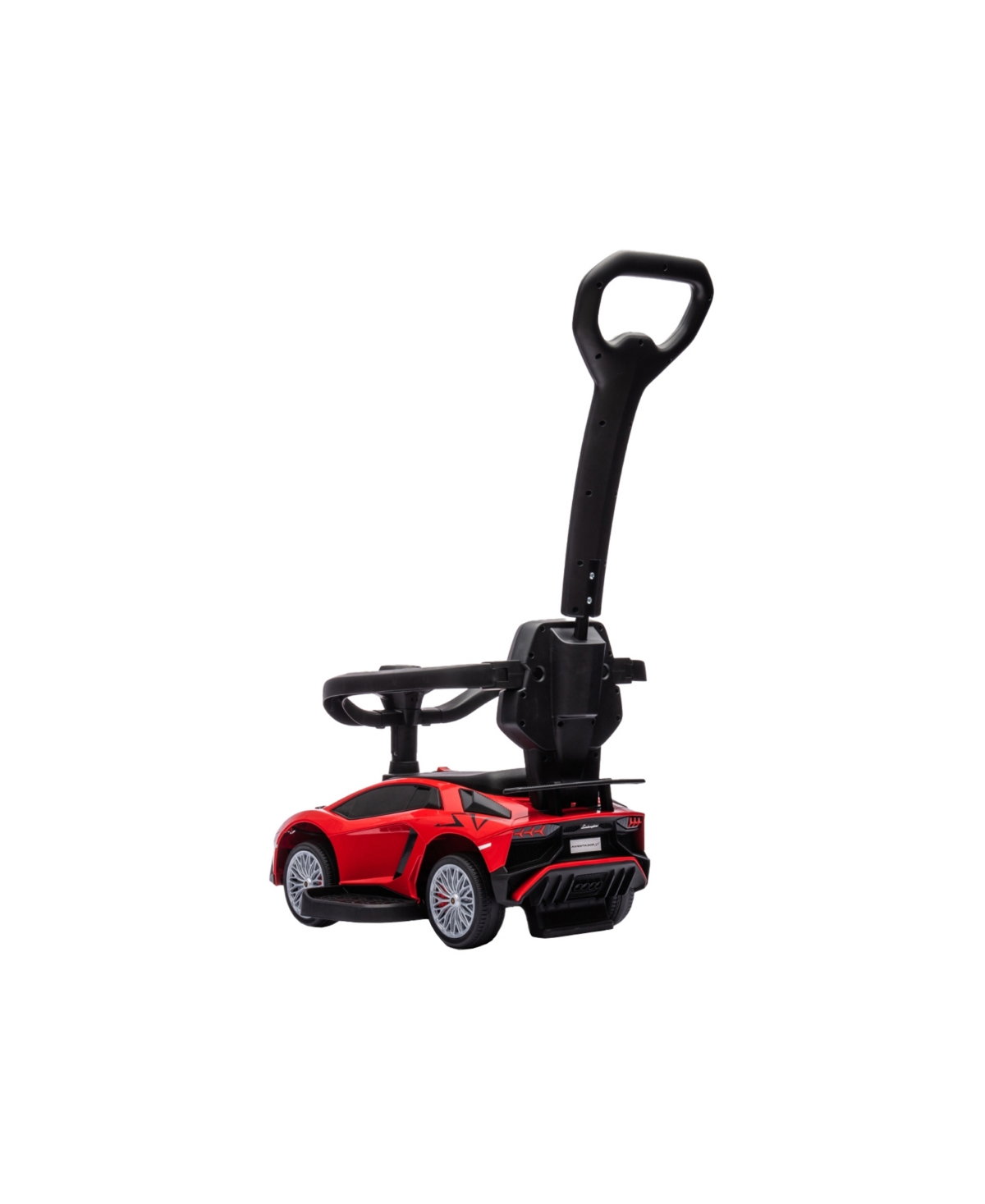 Freddo Lamborghini 3-in-1 Kids Push Ride On In Red