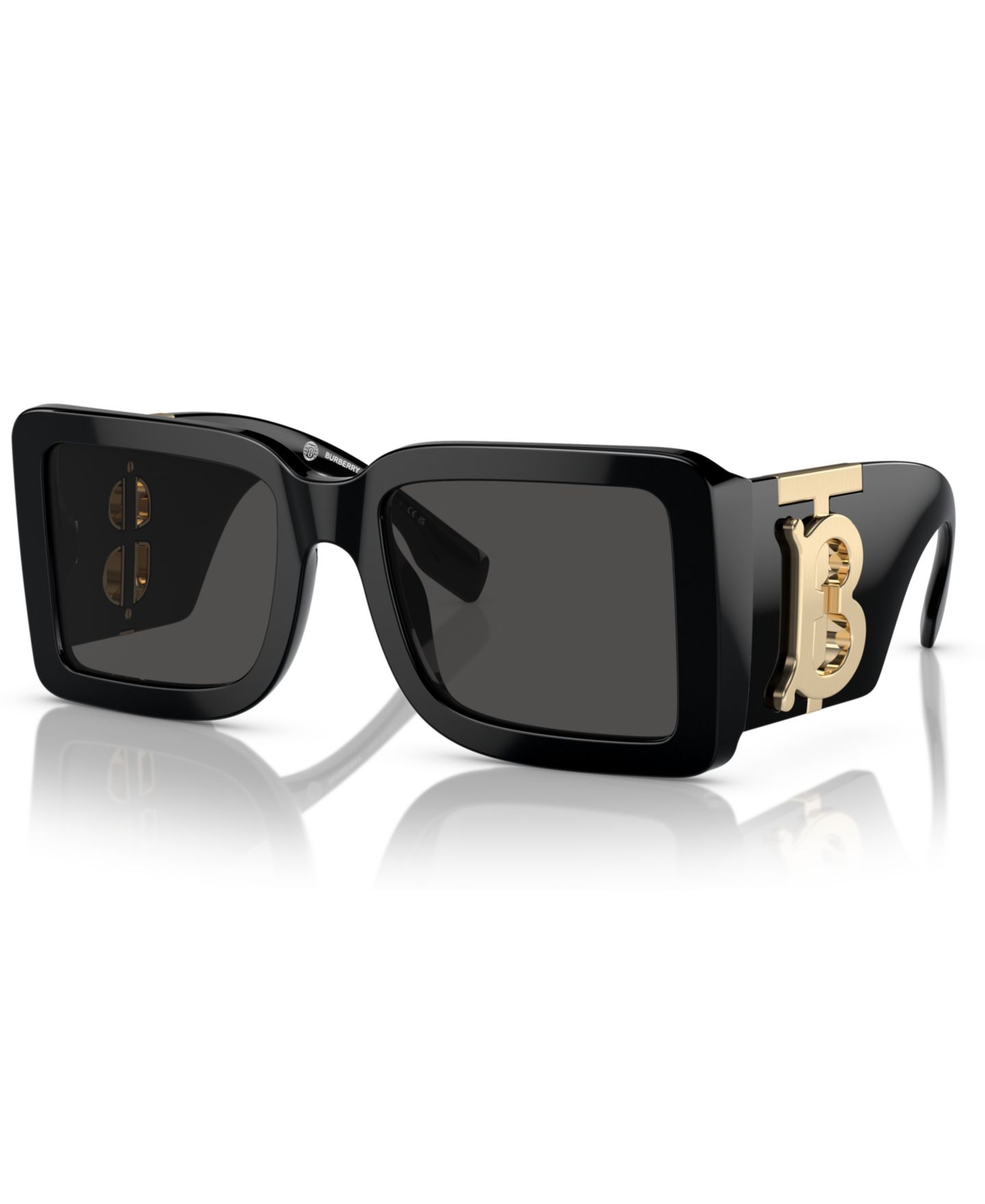 Женские солнцезащитные очки Burberry Sunglasses BE4406U, цвет: Чёрный / Тёмный серый — фото 3