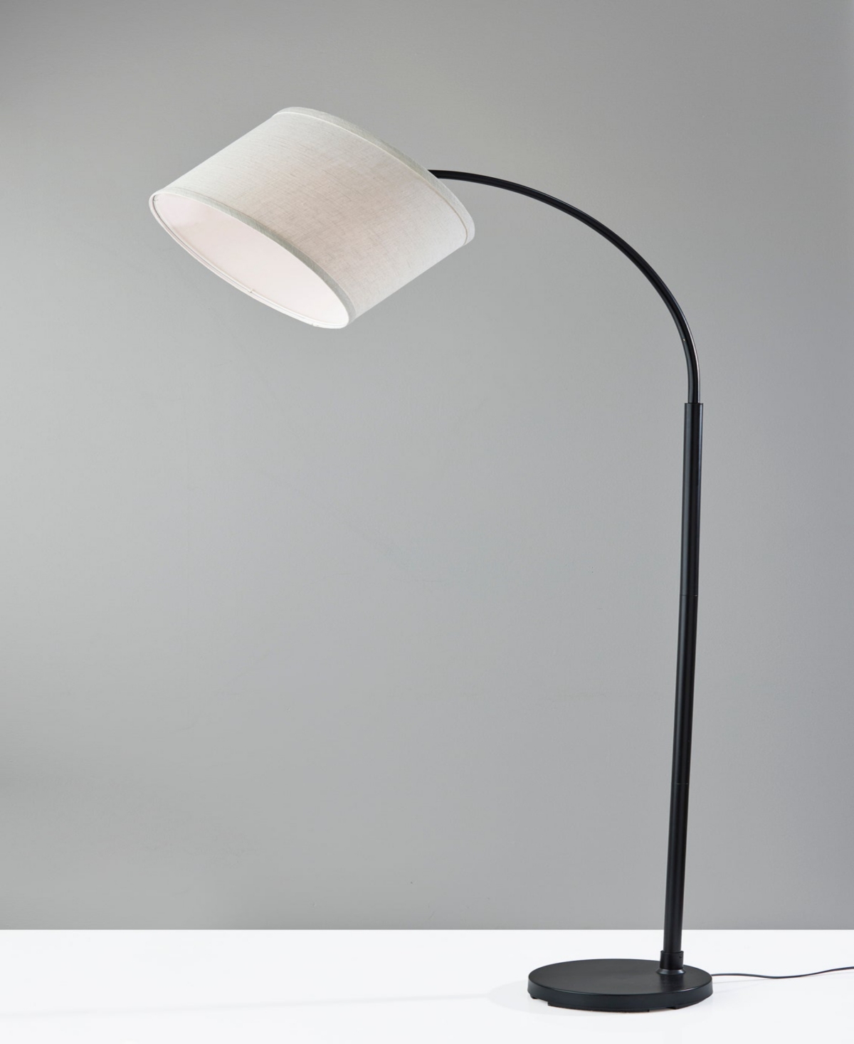 Adesso 64" Jace Floor Lamp In Black