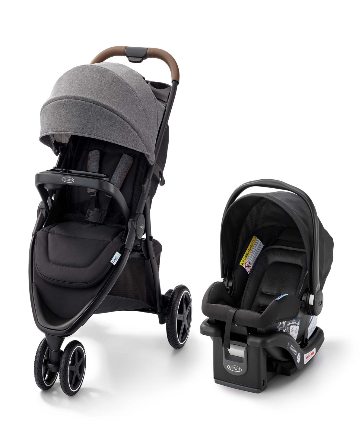 Shop Graco Outpace All-terrain Travel System In Grey