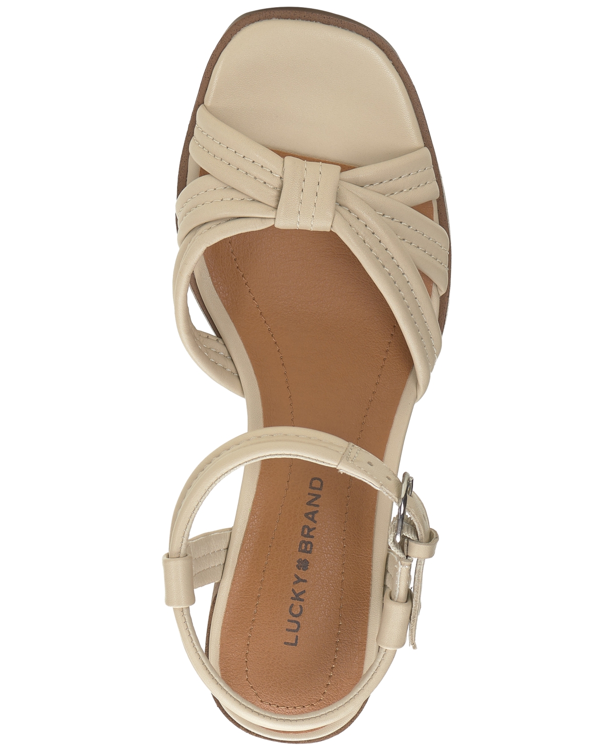 Lucky Brand Women's Jolenne Adjustable Strap Block-Heel Sandals