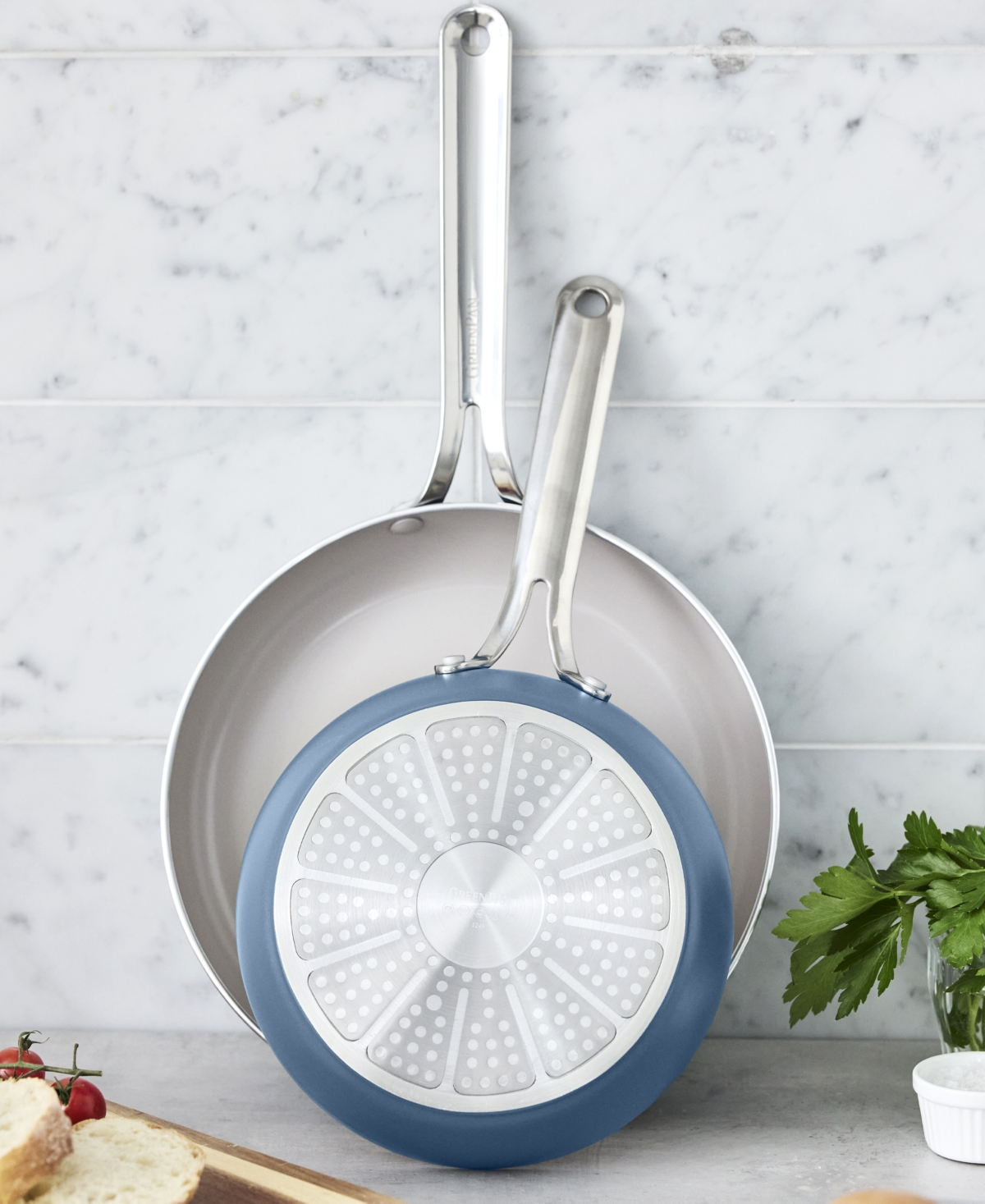 Greenpan Nova 2-pc. 8" And 10" Nonstick Frypan Set In Terra Cotta