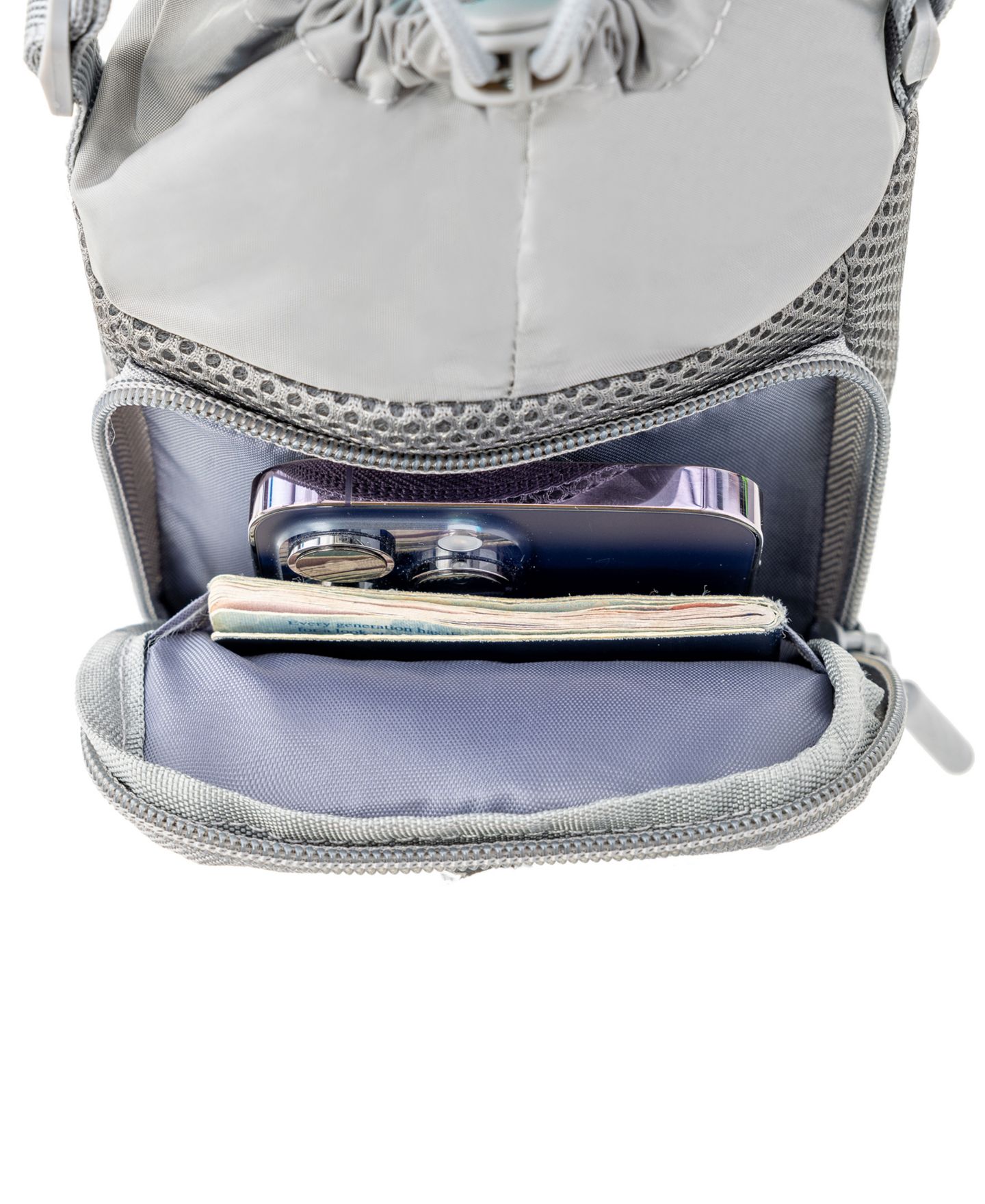 Сумка Travelon Packing Intelligence, Pi Gogo Insulated Water Bottle Tote, цвет: Графитовый — фото 4
