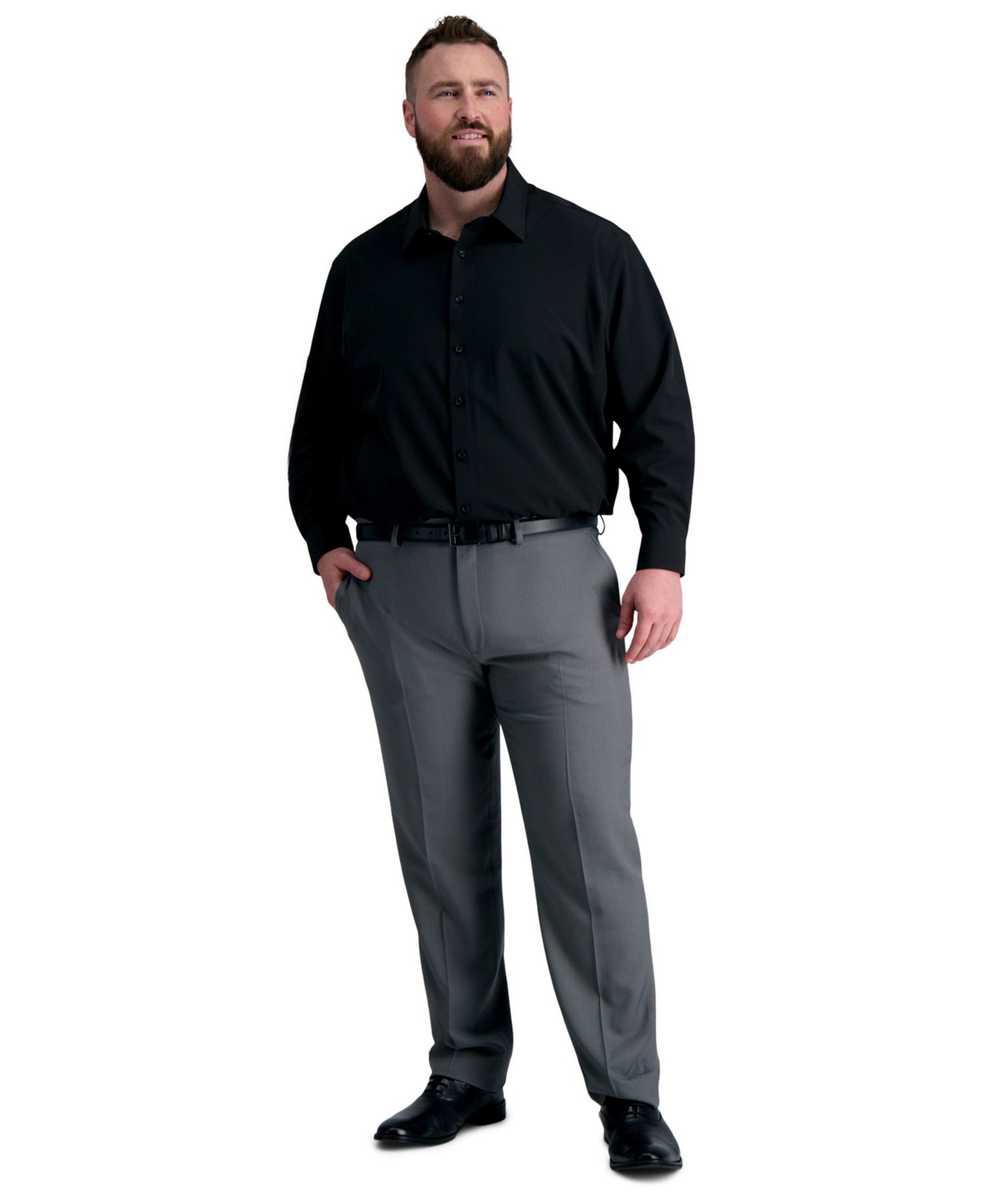 Big & Tall Men’s Smart Wash® Classic Fit Dress Shirt