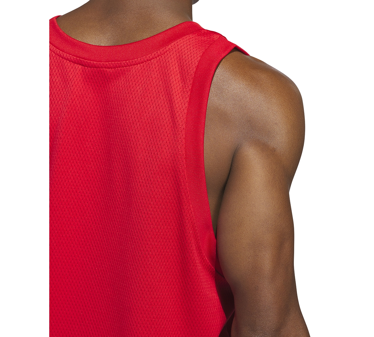 adidas Men's Legends Sleeveless 3-Stripes Logo Basketball Tank
