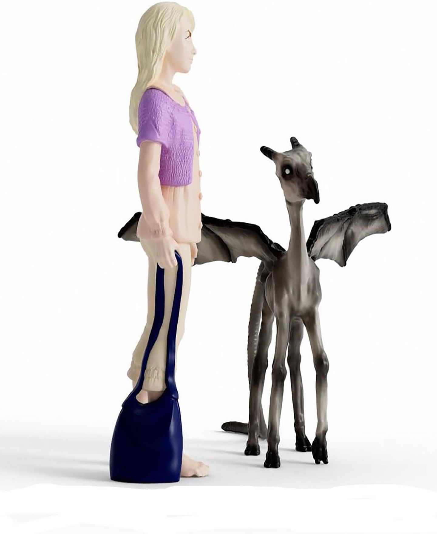 Детские фигурки Schleich Luna Lovegood Baby Thestral 2-Piece Figurine Set, Ages 6+ — фото 5