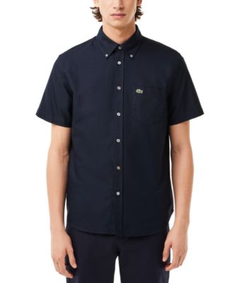 Men's Short Sleeve Button-Down Oxford Shirt
