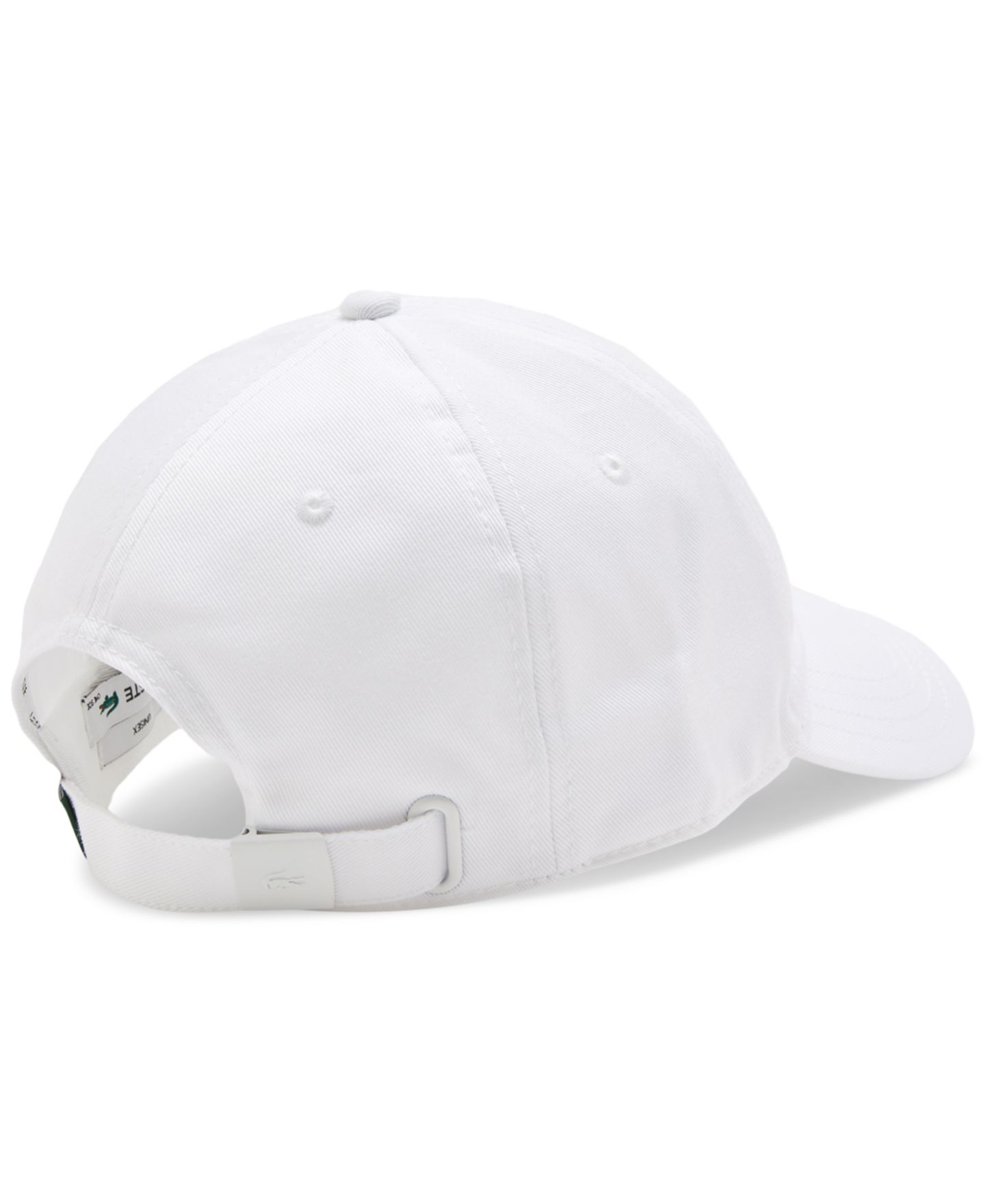 Мужская кепка Lacoste Adjustable Strap, цвет: 001 Белый — фото 2