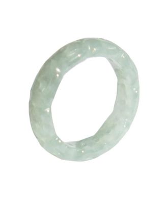 Weave — Off White Jade Ring