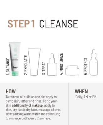 Clean Biotic pH-Balanced Yogurt Cleanser With Chlorophyll, 3.5-oz.