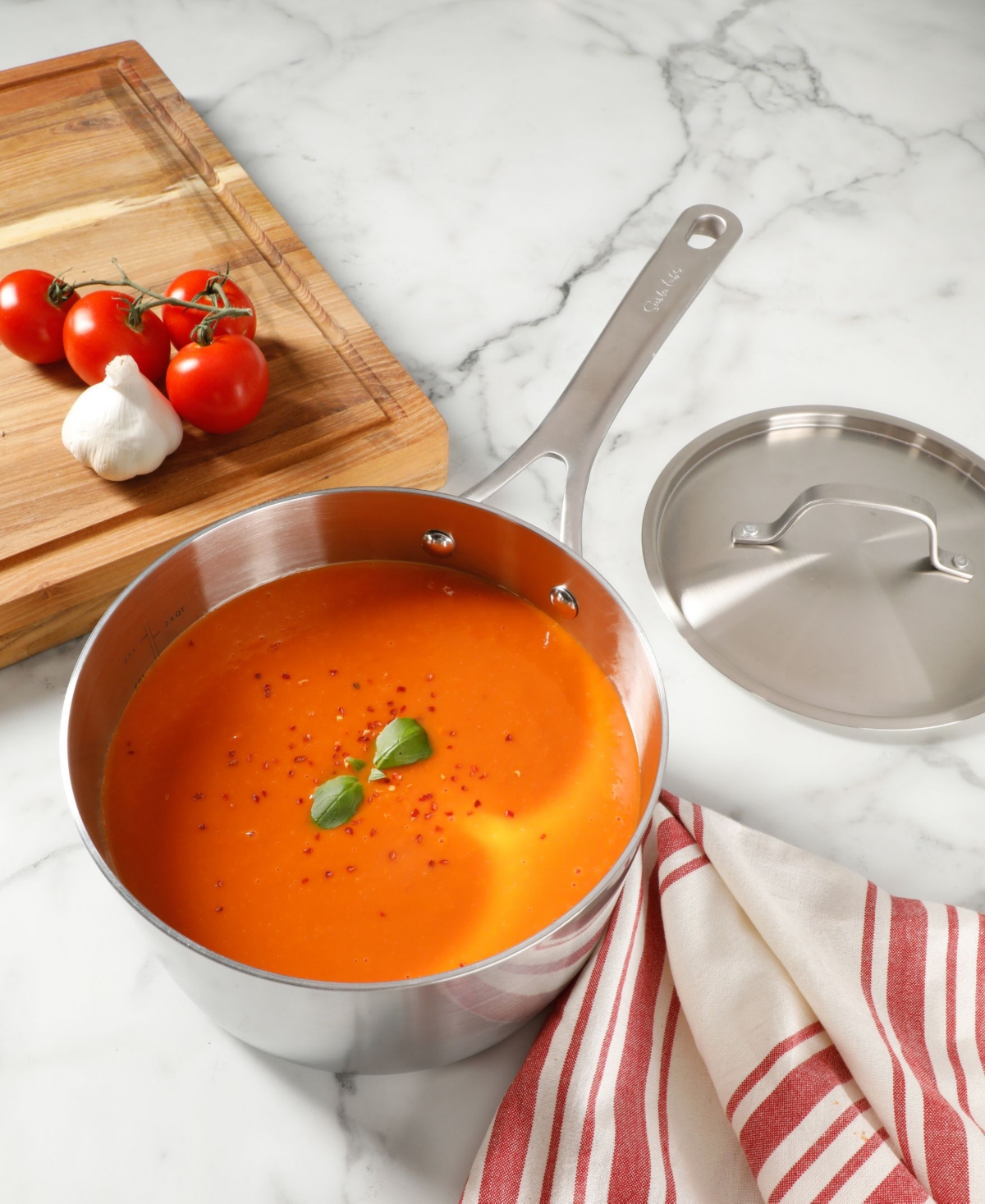 Sur La Table Pine and Pike 10-piece Stainless Steel Cookware Set