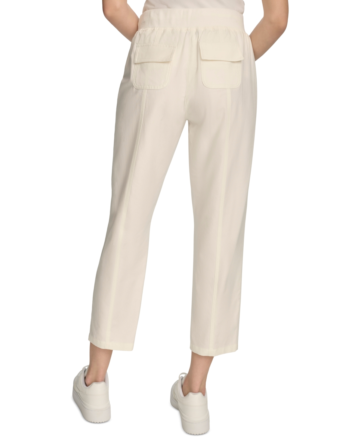 Calvin Klein Women's Drawstring Cotton Pants