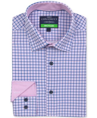 ConStruct - Men's Check Dress Shirt