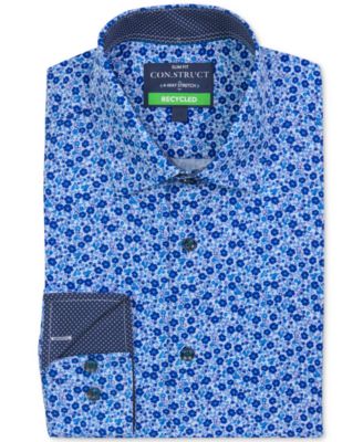 ConStruct - Men's Floral Dress Shirt