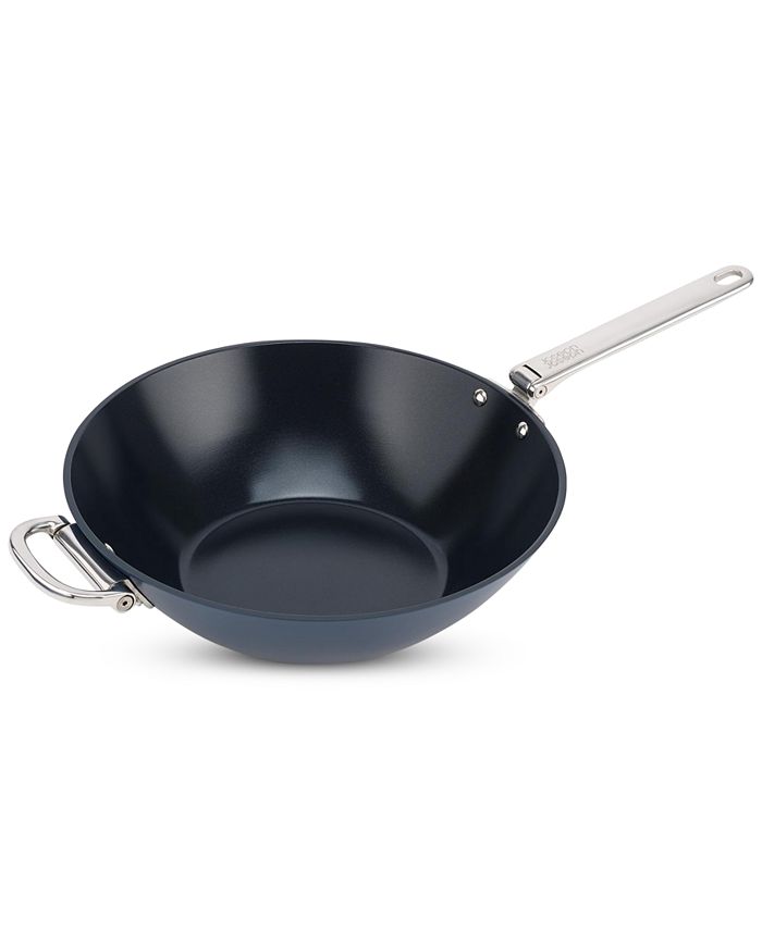 Joseph Joseph Space Ceramic Nonstick 12.5" FoldingHandle Wok Macy's