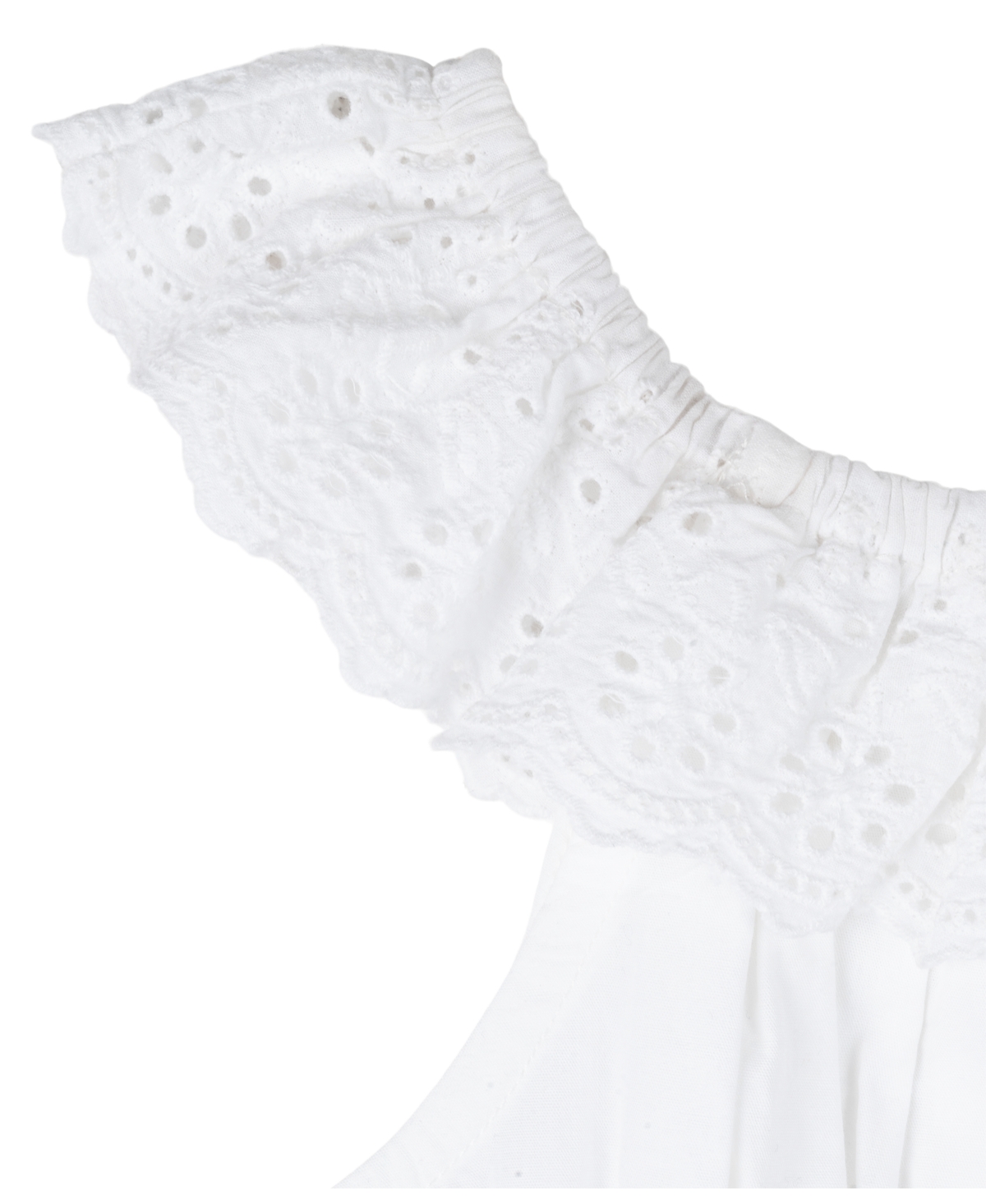 Shop Rare Editions Baby Girl Gingham Skort Set In White