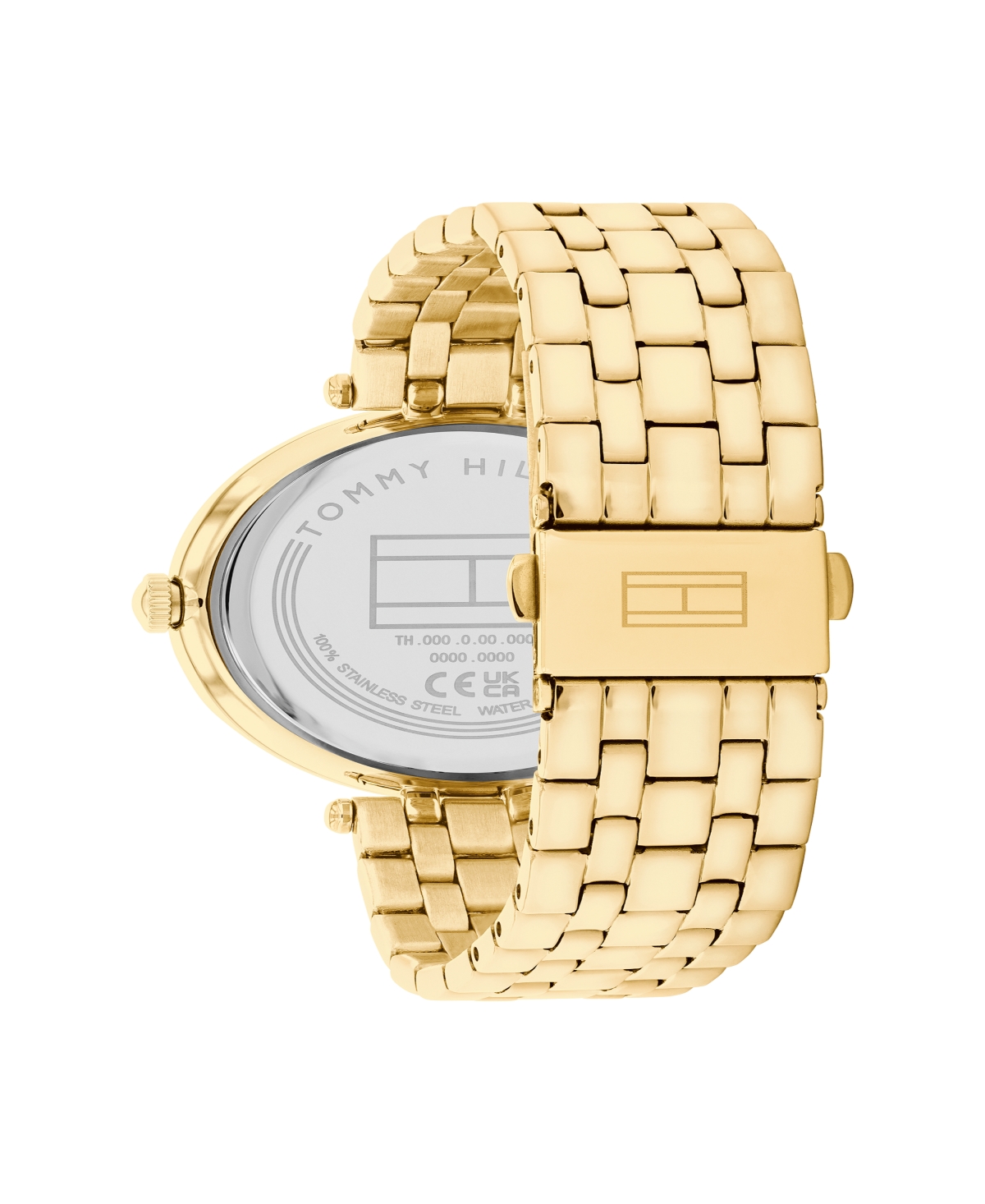 Shop Tommy Hilfiger Women's Quartz Gold-tone Stainless Steel Watch 34mm