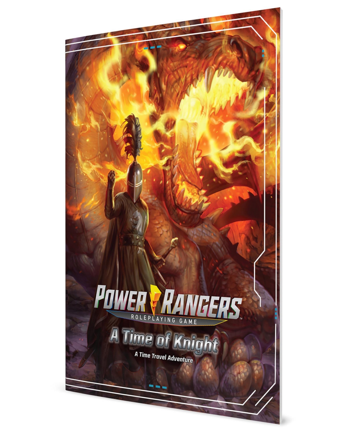 Renegade Game Studios - Power Rangers A Time Of Knight Adventure Rpg Book In Multi