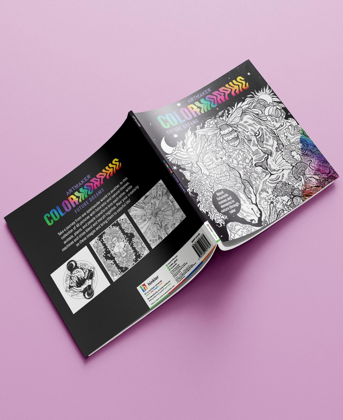 Art Maker - Colormorphic Future Dreams Coloring Books In Multi
