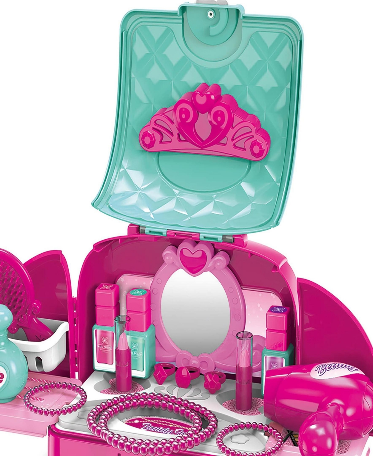 Kid Galaxy On The Go Backpack Pretend Vanity In Multi