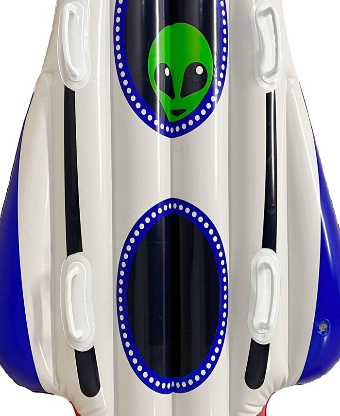 SNOWFUN - Alien Inflatable Rocket Snow Tube - Macy's