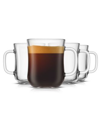 Diner Single Wall Coffee Glass 15.5 oz, Set of 4
