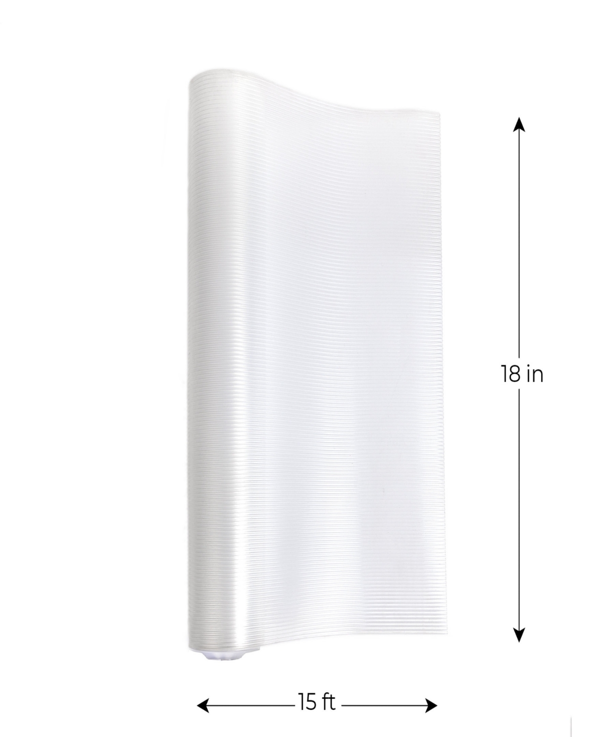 Smart Design Shelf Liner Eva 18" X 180" 2pk In Clear