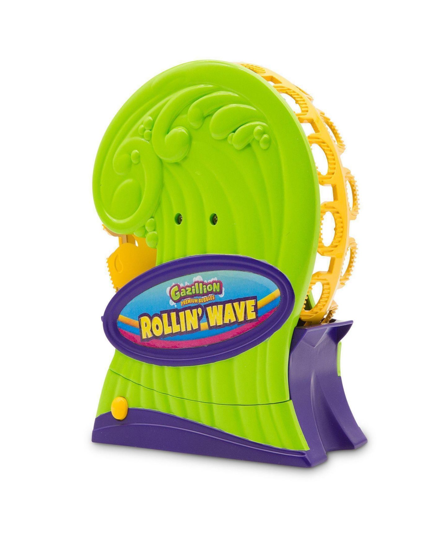 Детские игрушки Gazillion Rollin' Wave Battery-Operated Bubble Machine and Bubble Solution, 2-Piece Set, Ages 3+ — фото 1