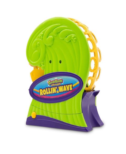 Детские игрушки Gazillion Rollin' Wave Battery-Operated Bubble Machine and Bubble Solution, 2-Piece Set, Ages 3+