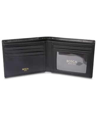 Men's Saffiano Executive ID Wallet RFID
