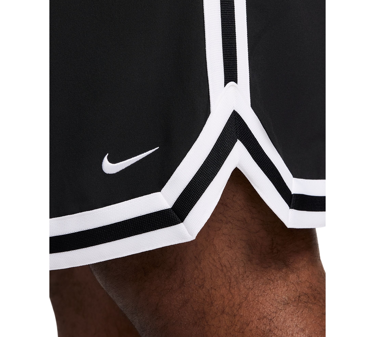 Nike Men's Woven Basketball Shorts -white/white