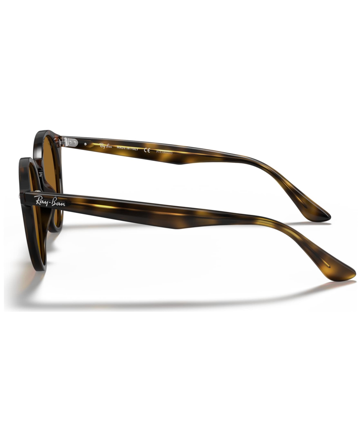 Shop Ray Ban Polarized Sunglasses , Rb2180 In Tortoise,brown Polar