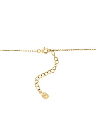 EFFY&reg; Dyed Jade Bead Collar Necklace in 14k Gold