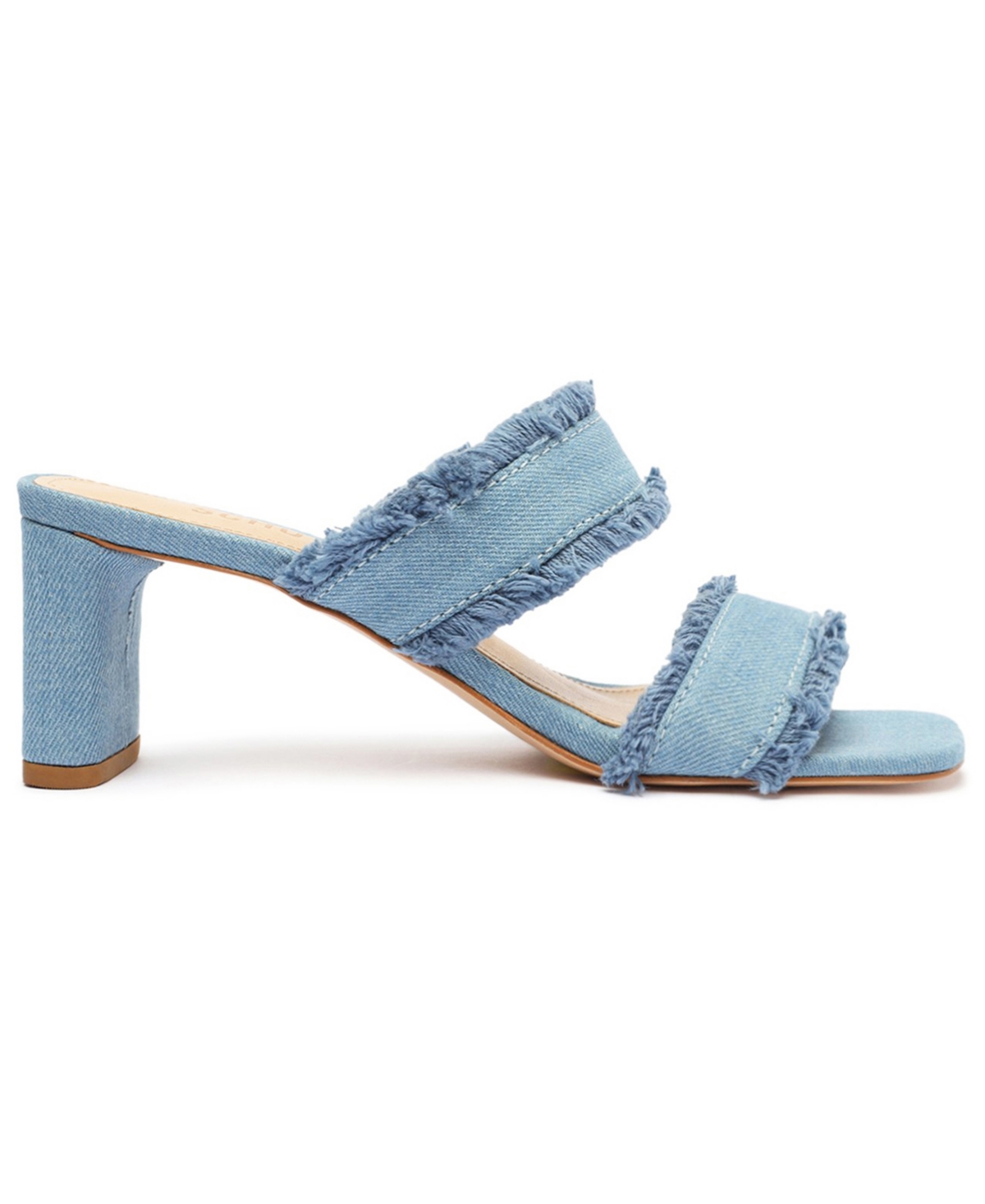 Schutz Women's Amely Mid Block Sandals