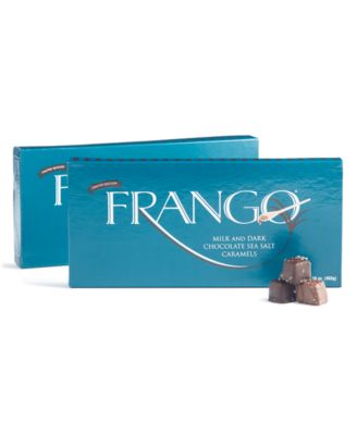 Frango Chocolates - 1 Lb. Milk and Dark Sea Salt Caramel Chocolates, 2 Pk.