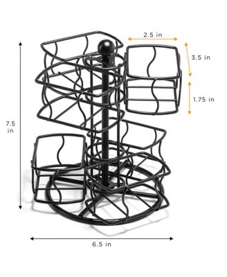 Tea Bag 2 Tier Lazy Susan Organizer