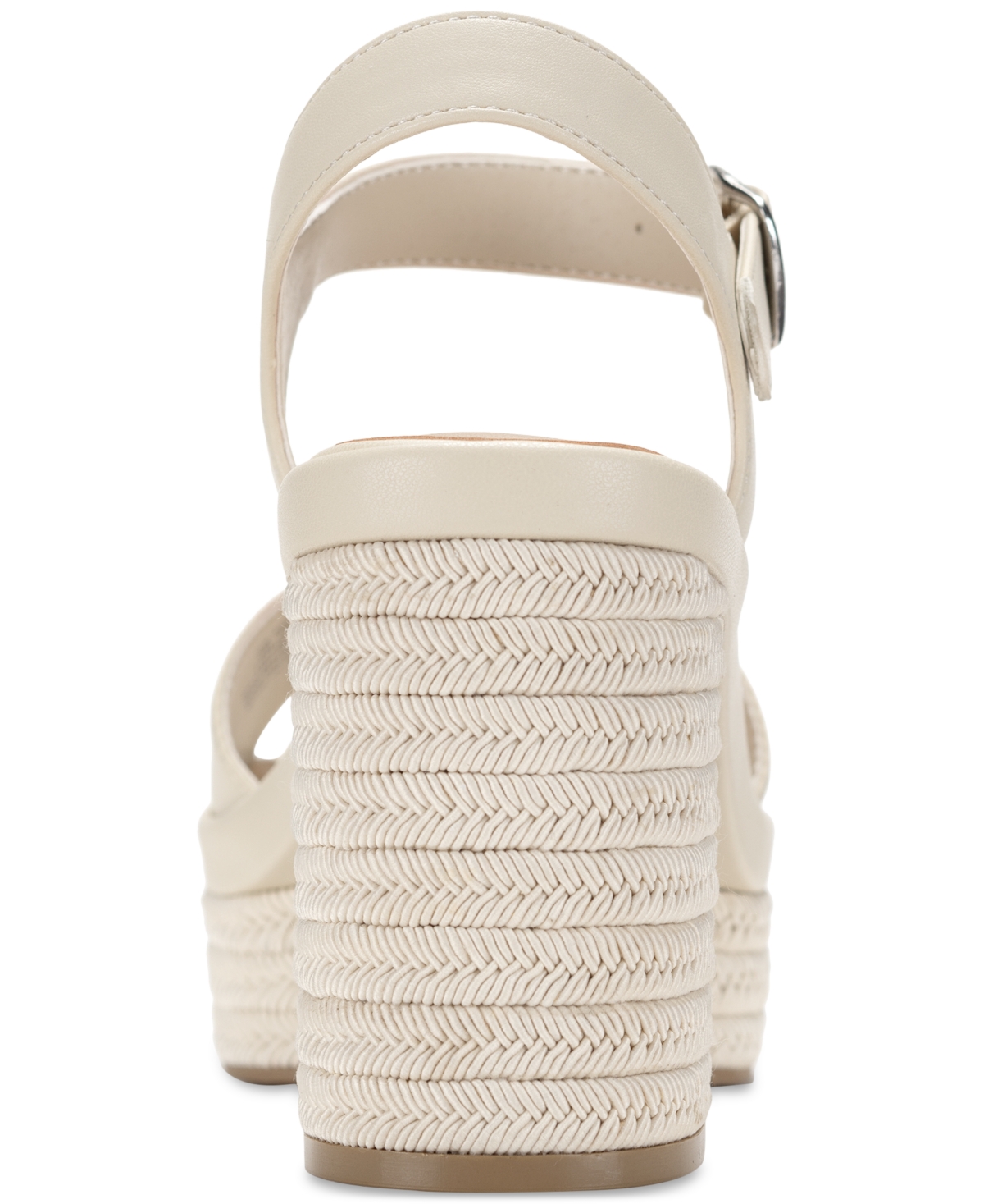 Shop Sun + Stone Women's Edisonn Ankle-strap Espadrille Platform Dress Sandals, Created For Macy's In Ecru