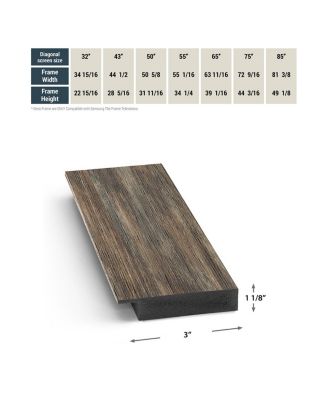 75" Frame for Samsung The Frame TV 2021-2025