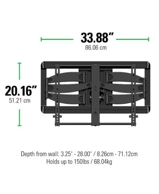 VLF628-B1 Full Motion Mount for 46" - 90" TV