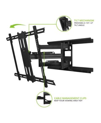 PDX680 Articulating Full Motion TV Mount for 39" - 80" TV
