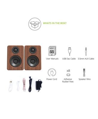 YU2 Powered Desktop Speakers - Pair